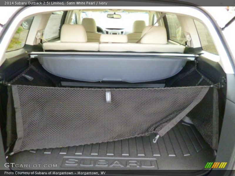 Satin White Pearl / Ivory 2014 Subaru Outback 2.5i Limited