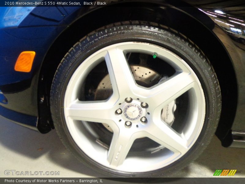 Black / Black 2010 Mercedes-Benz S 550 4Matic Sedan