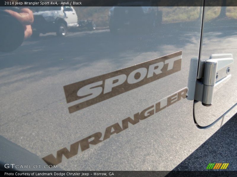 Anvil / Black 2014 Jeep Wrangler Sport 4x4
