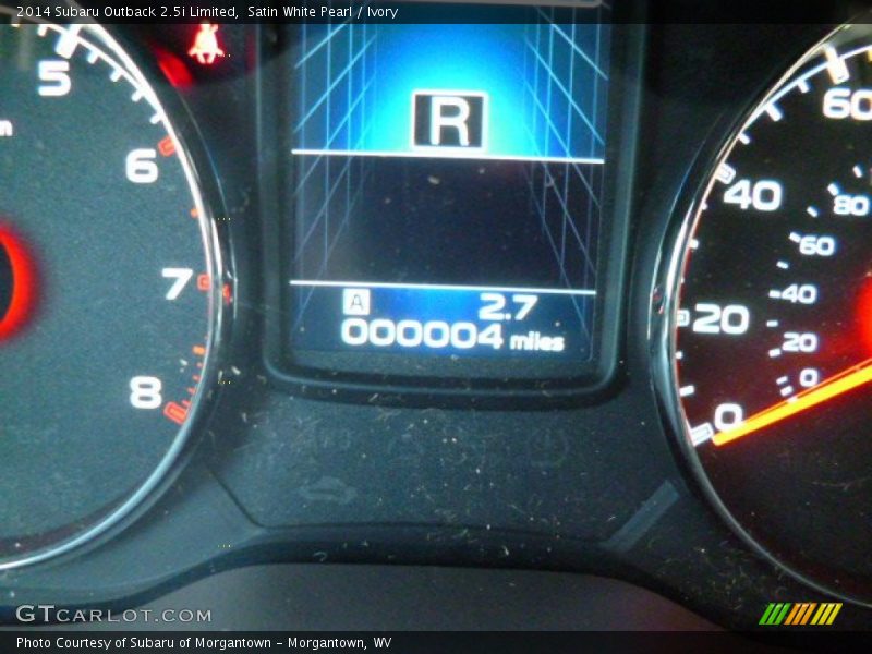 Satin White Pearl / Ivory 2014 Subaru Outback 2.5i Limited