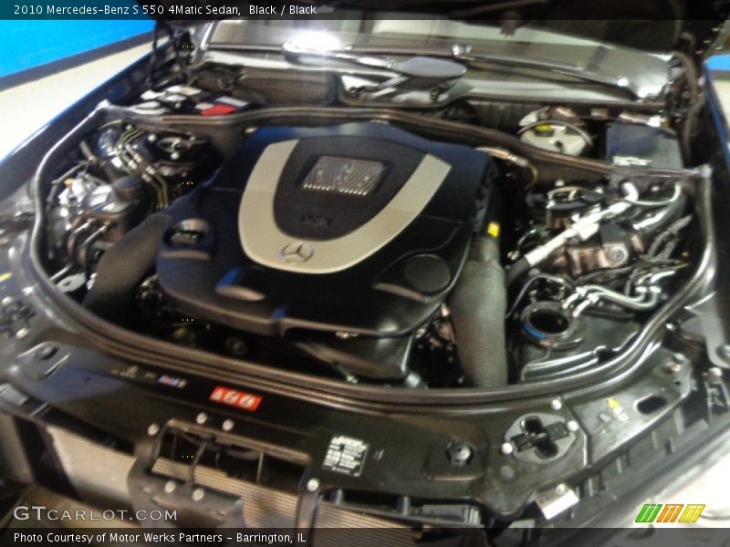 Black / Black 2010 Mercedes-Benz S 550 4Matic Sedan