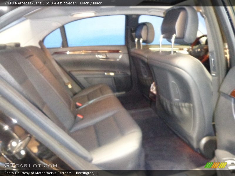 Black / Black 2010 Mercedes-Benz S 550 4Matic Sedan
