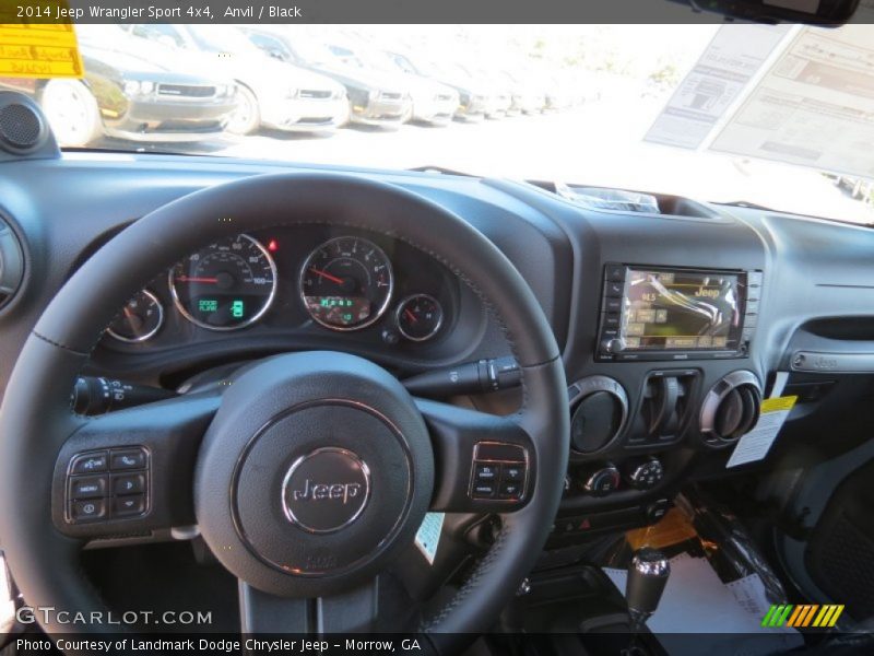 Anvil / Black 2014 Jeep Wrangler Sport 4x4
