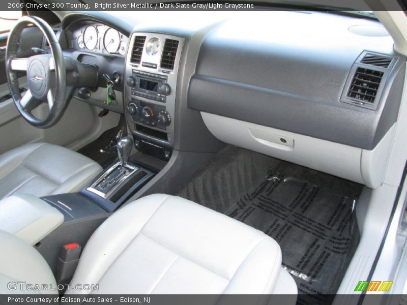 Bright Silver Metallic / Dark Slate Gray/Light Graystone 2006 Chrysler 300 Touring