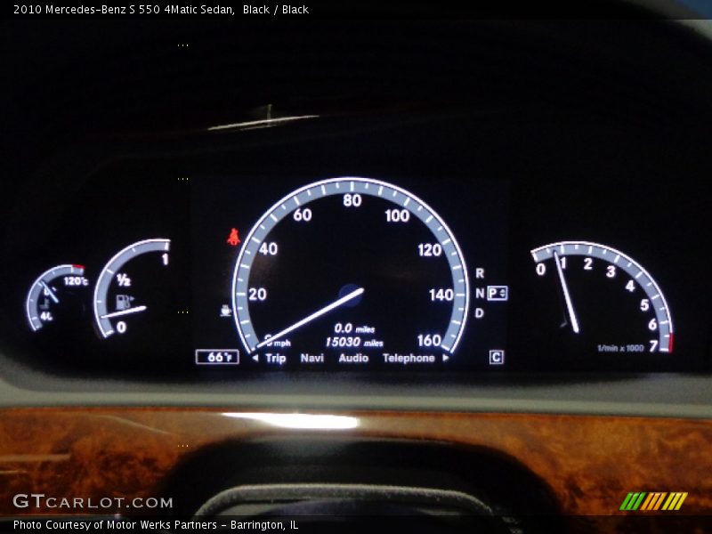 Black / Black 2010 Mercedes-Benz S 550 4Matic Sedan