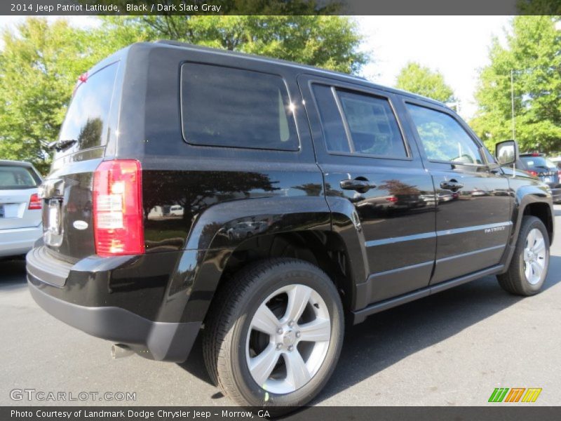 Black / Dark Slate Gray 2014 Jeep Patriot Latitude