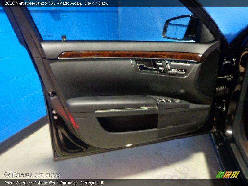 Black / Black 2010 Mercedes-Benz S 550 4Matic Sedan