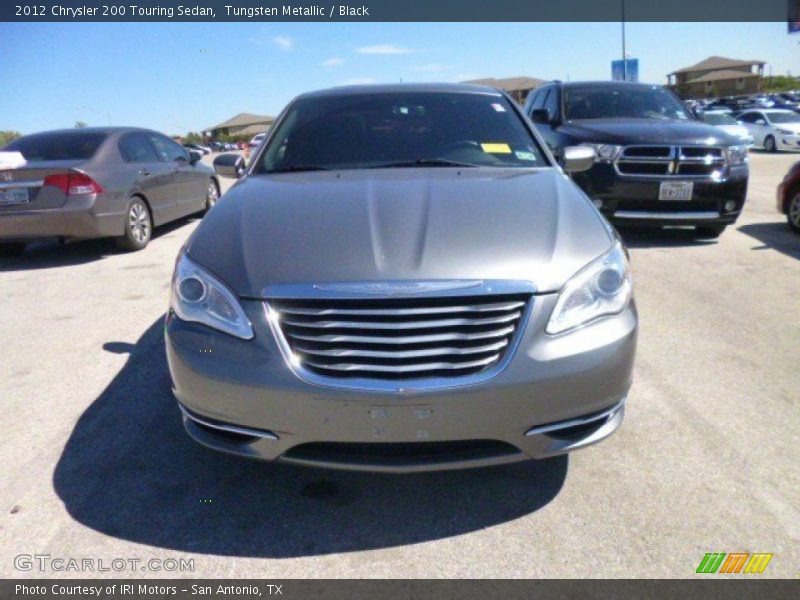 Tungsten Metallic / Black 2012 Chrysler 200 Touring Sedan