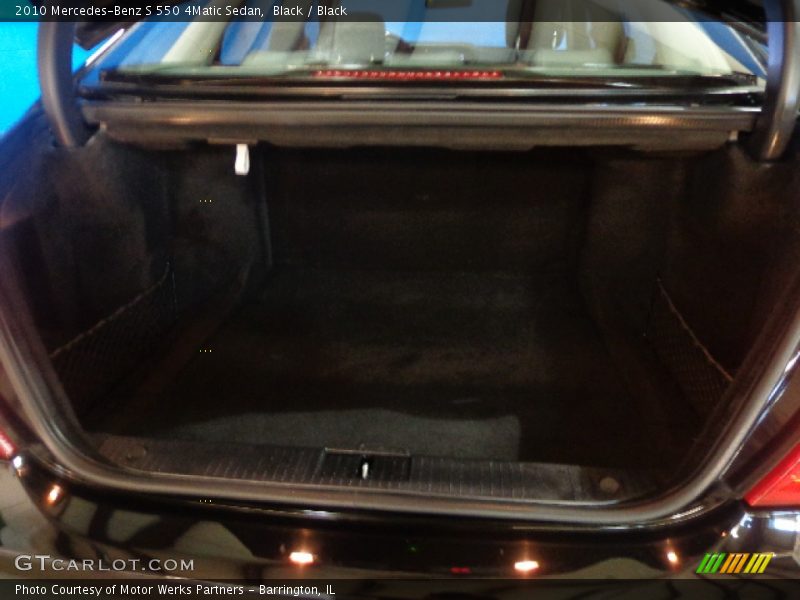 Black / Black 2010 Mercedes-Benz S 550 4Matic Sedan