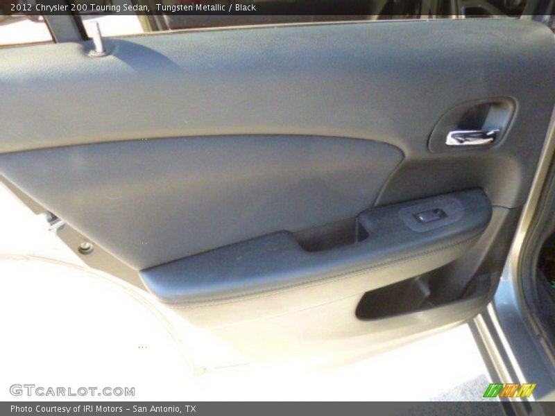 Tungsten Metallic / Black 2012 Chrysler 200 Touring Sedan