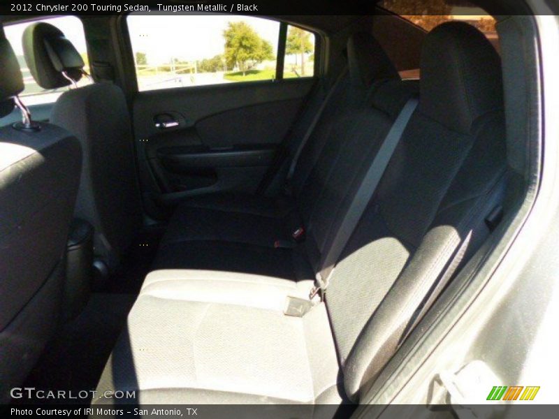 Tungsten Metallic / Black 2012 Chrysler 200 Touring Sedan