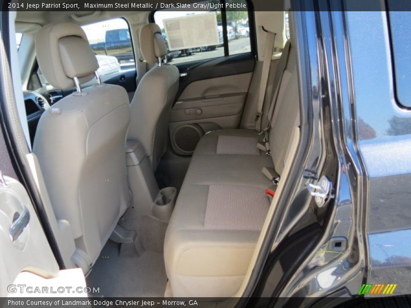 Maximum Steel Metallic / Dark Slate Gray/Light Pebble 2014 Jeep Patriot Sport