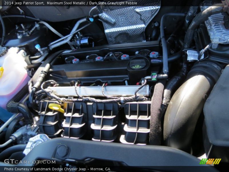 Maximum Steel Metallic / Dark Slate Gray/Light Pebble 2014 Jeep Patriot Sport