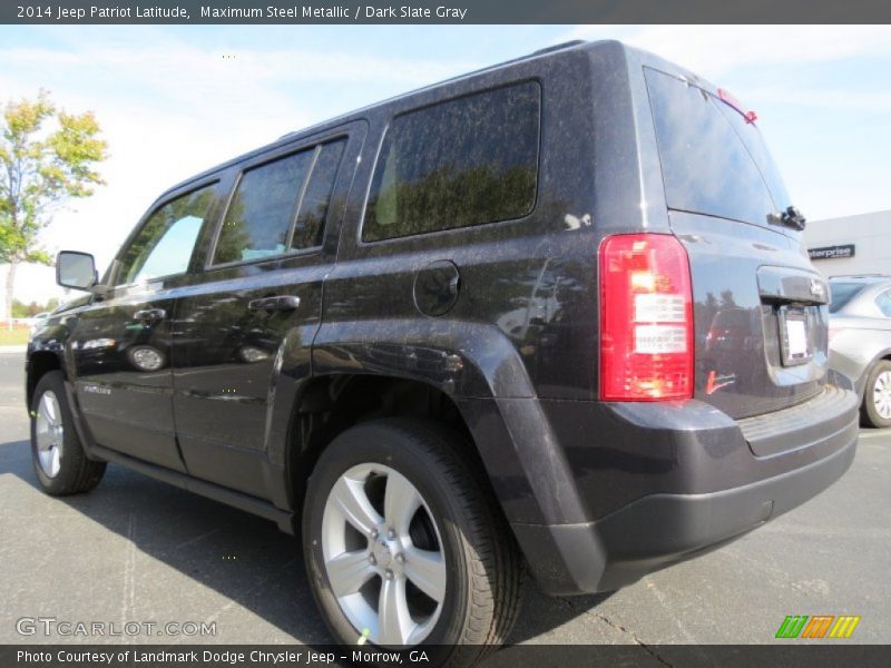Maximum Steel Metallic / Dark Slate Gray 2014 Jeep Patriot Latitude