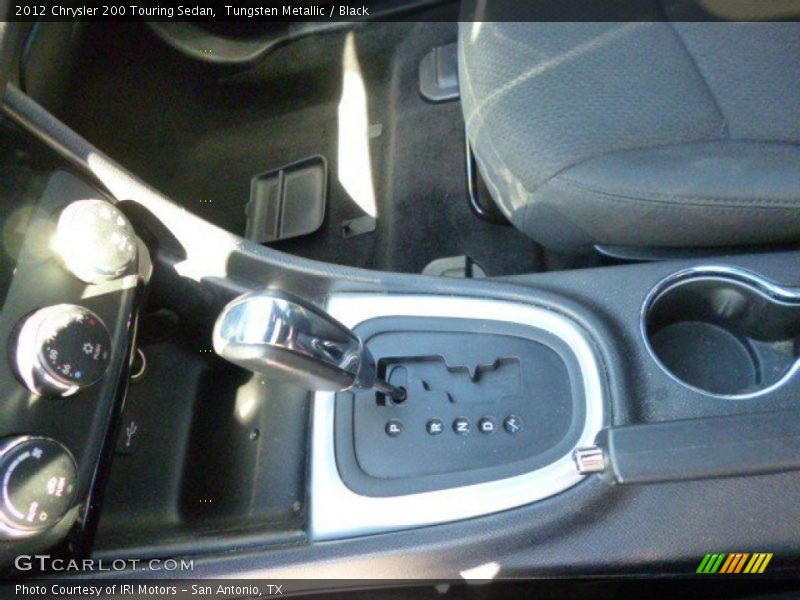 Tungsten Metallic / Black 2012 Chrysler 200 Touring Sedan