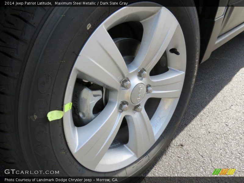 Maximum Steel Metallic / Dark Slate Gray 2014 Jeep Patriot Latitude