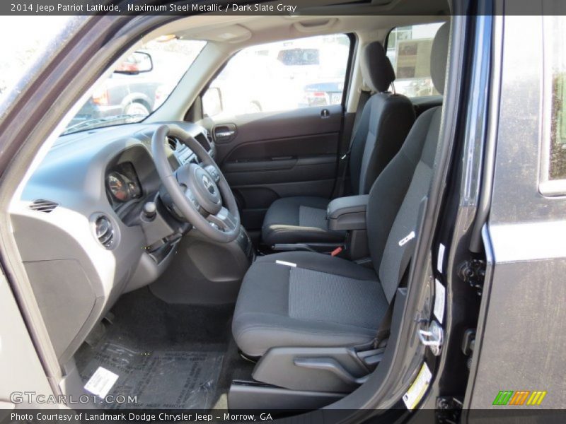 Maximum Steel Metallic / Dark Slate Gray 2014 Jeep Patriot Latitude