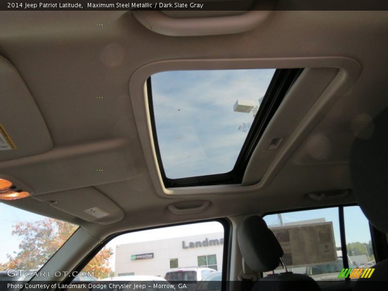 Maximum Steel Metallic / Dark Slate Gray 2014 Jeep Patriot Latitude