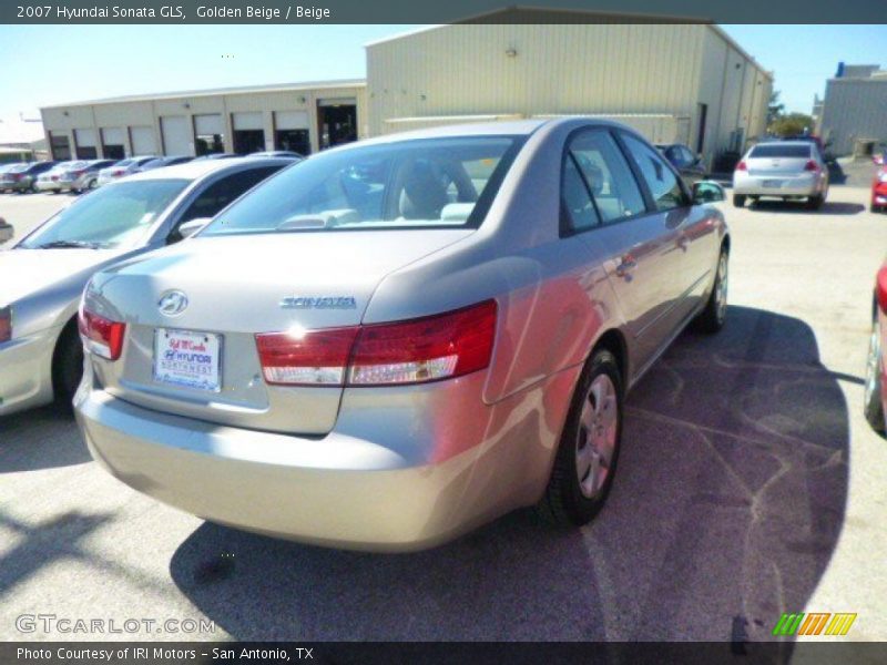 Golden Beige / Beige 2007 Hyundai Sonata GLS