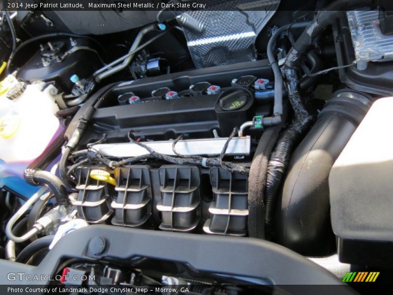 Maximum Steel Metallic / Dark Slate Gray 2014 Jeep Patriot Latitude