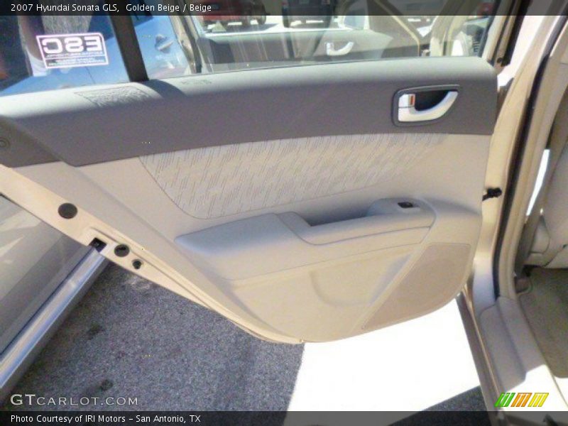 Golden Beige / Beige 2007 Hyundai Sonata GLS
