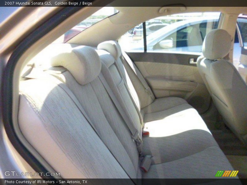 Golden Beige / Beige 2007 Hyundai Sonata GLS