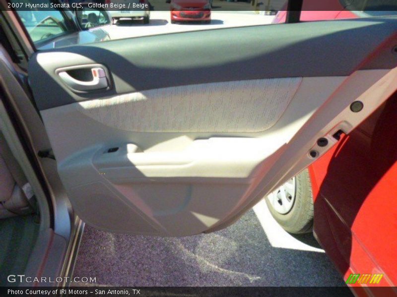 Golden Beige / Beige 2007 Hyundai Sonata GLS