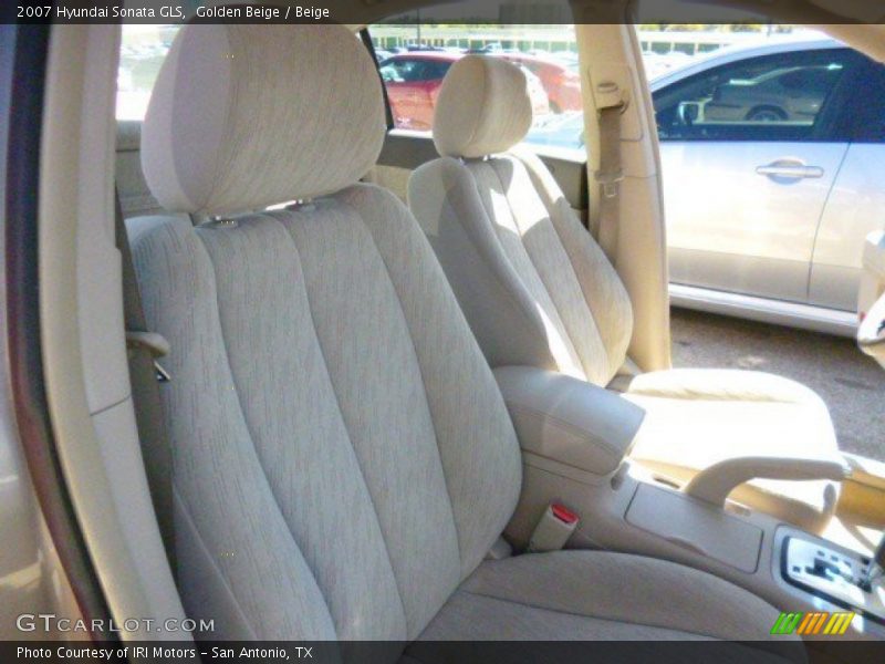 Golden Beige / Beige 2007 Hyundai Sonata GLS
