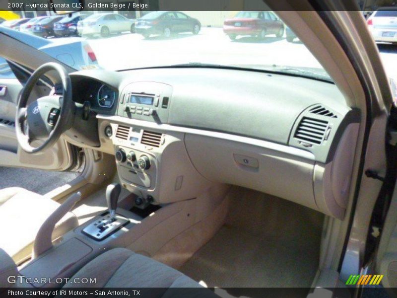 Golden Beige / Beige 2007 Hyundai Sonata GLS