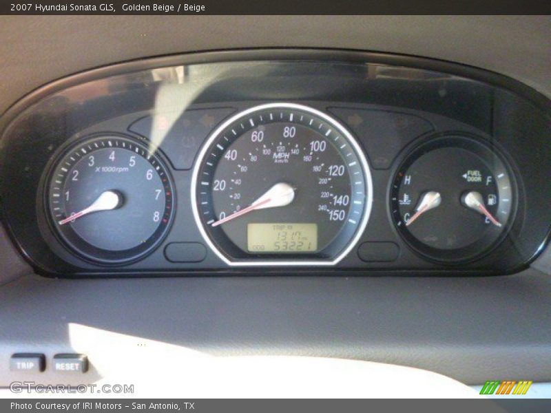 Golden Beige / Beige 2007 Hyundai Sonata GLS