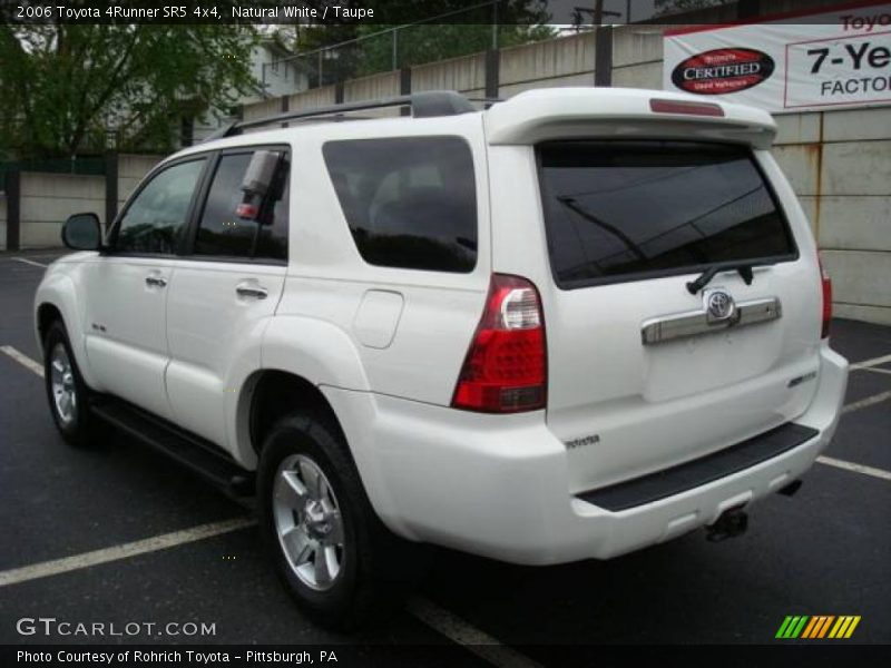 Natural White / Taupe 2006 Toyota 4Runner SR5 4x4