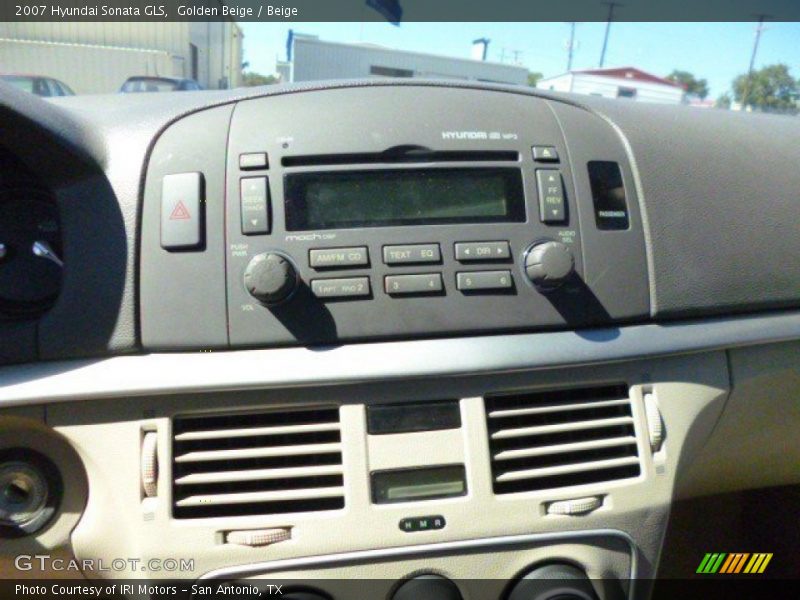 Golden Beige / Beige 2007 Hyundai Sonata GLS