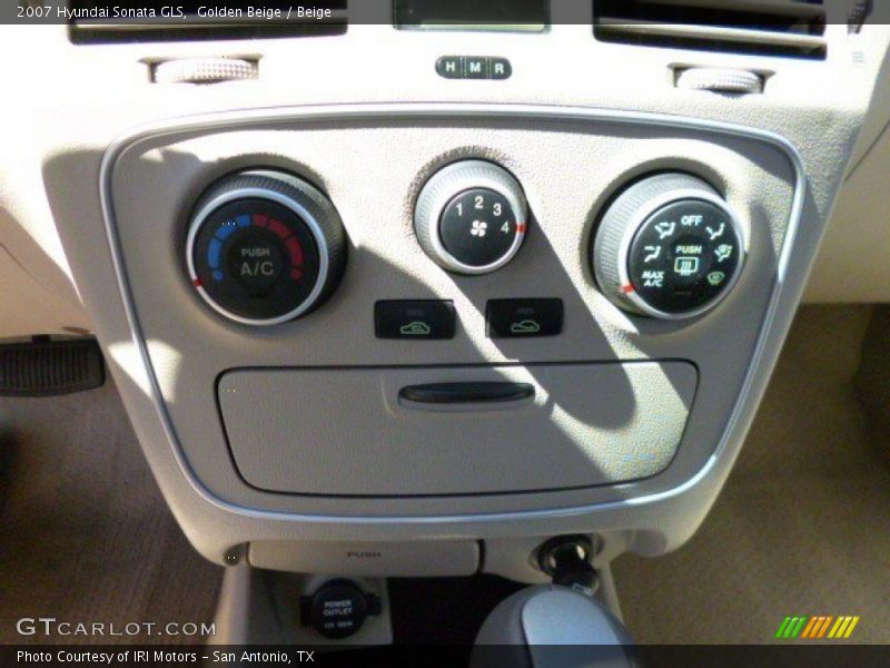 Golden Beige / Beige 2007 Hyundai Sonata GLS