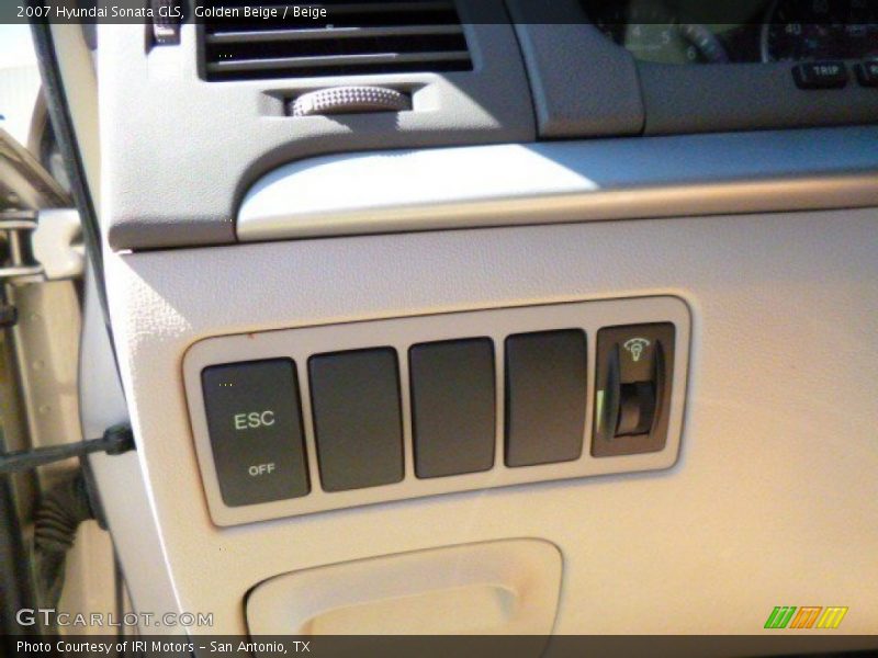 Golden Beige / Beige 2007 Hyundai Sonata GLS