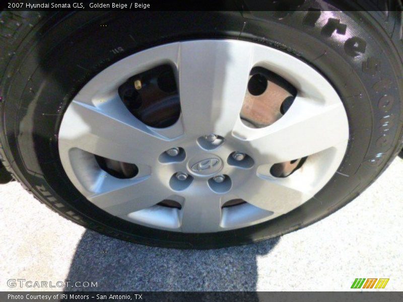 Golden Beige / Beige 2007 Hyundai Sonata GLS
