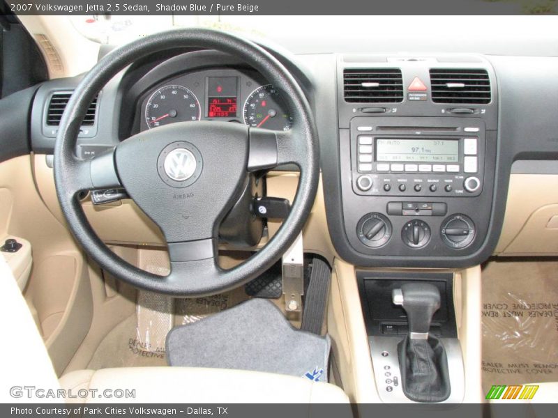 Shadow Blue / Pure Beige 2007 Volkswagen Jetta 2.5 Sedan
