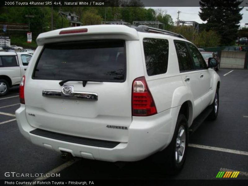 Natural White / Taupe 2006 Toyota 4Runner SR5 4x4