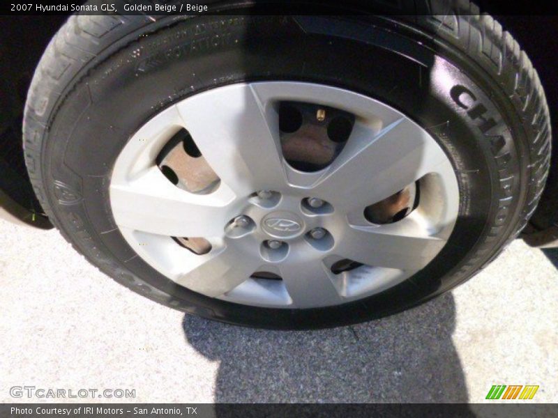 Golden Beige / Beige 2007 Hyundai Sonata GLS