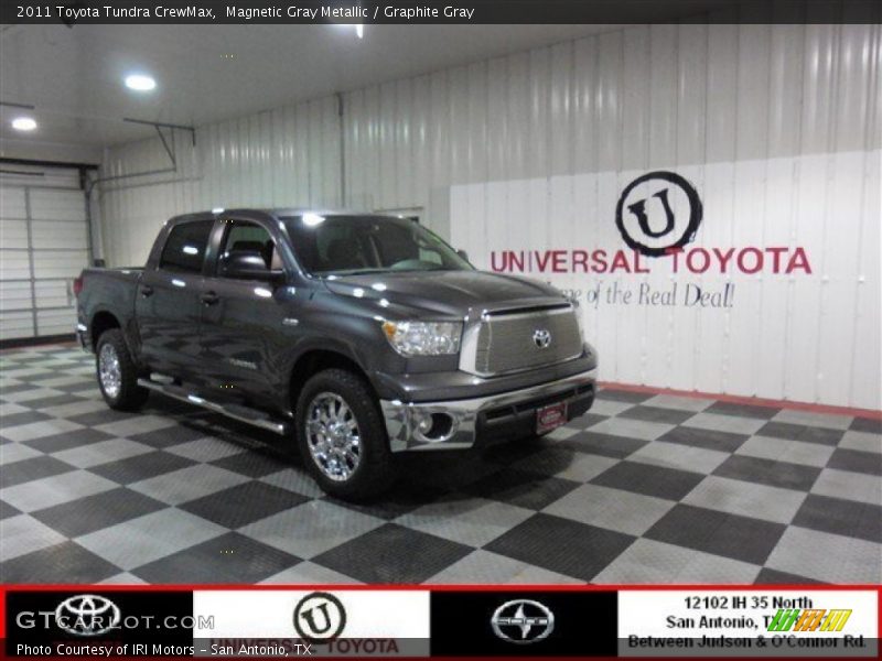 Magnetic Gray Metallic / Graphite Gray 2011 Toyota Tundra CrewMax