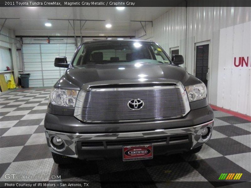 Magnetic Gray Metallic / Graphite Gray 2011 Toyota Tundra CrewMax