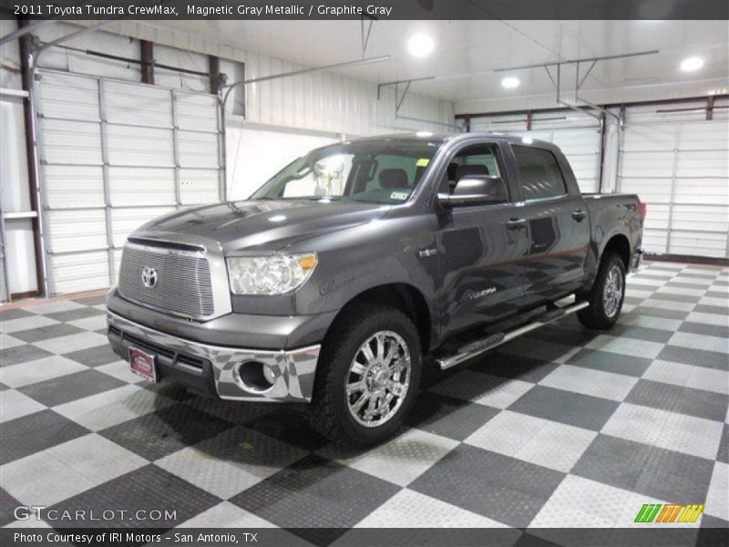 Magnetic Gray Metallic / Graphite Gray 2011 Toyota Tundra CrewMax
