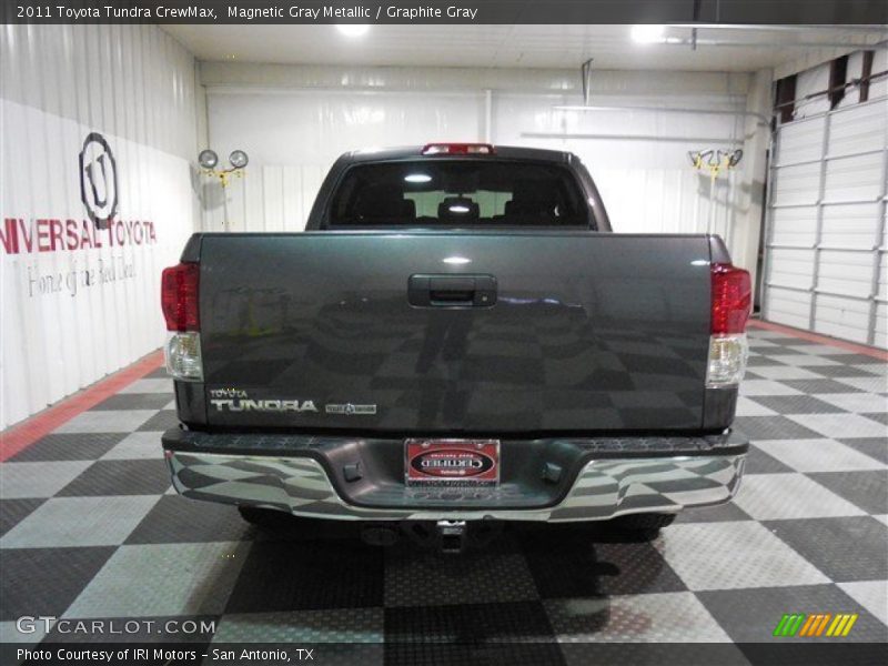 Magnetic Gray Metallic / Graphite Gray 2011 Toyota Tundra CrewMax