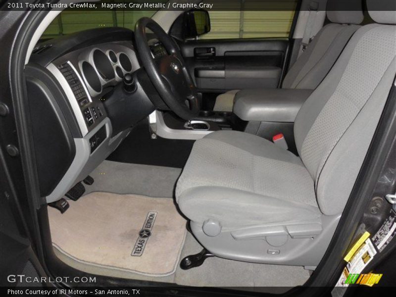 Magnetic Gray Metallic / Graphite Gray 2011 Toyota Tundra CrewMax
