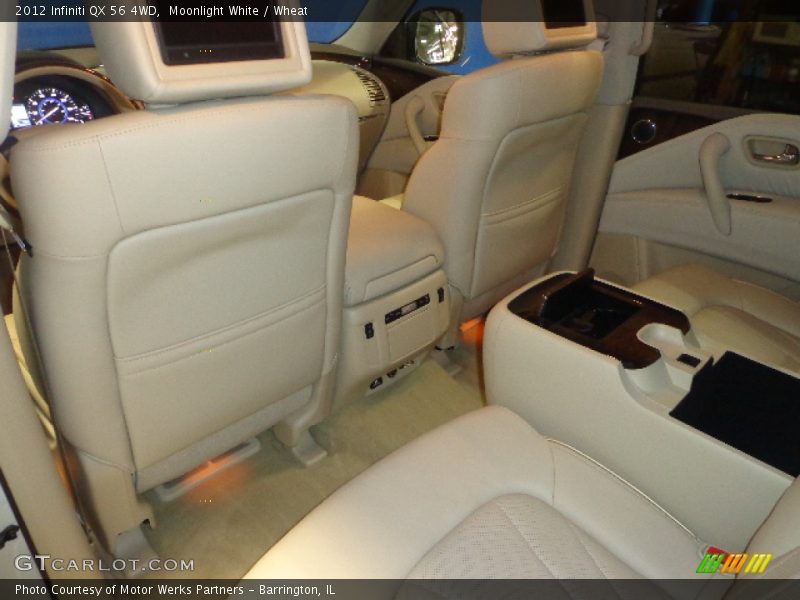 Moonlight White / Wheat 2012 Infiniti QX 56 4WD