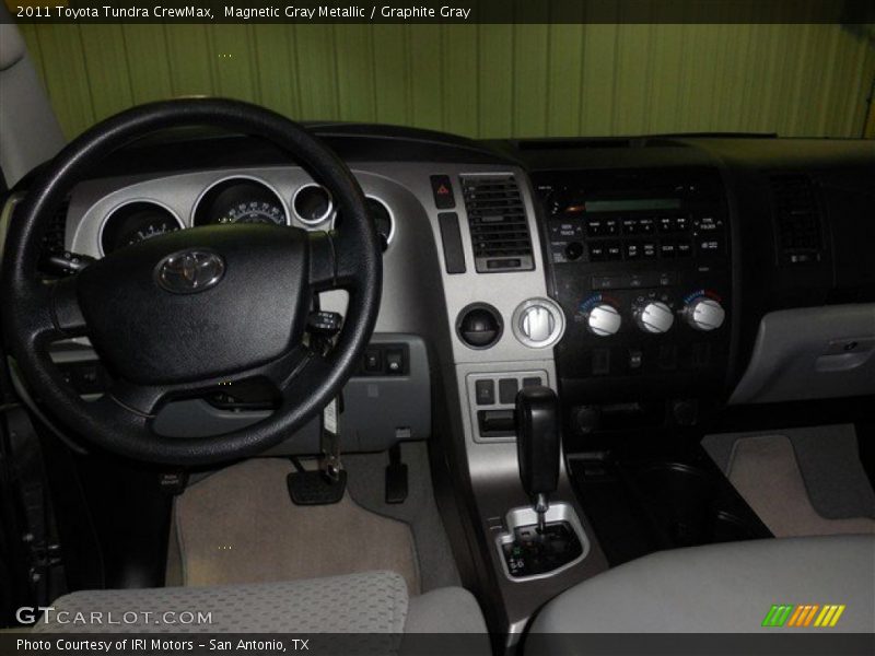 Magnetic Gray Metallic / Graphite Gray 2011 Toyota Tundra CrewMax