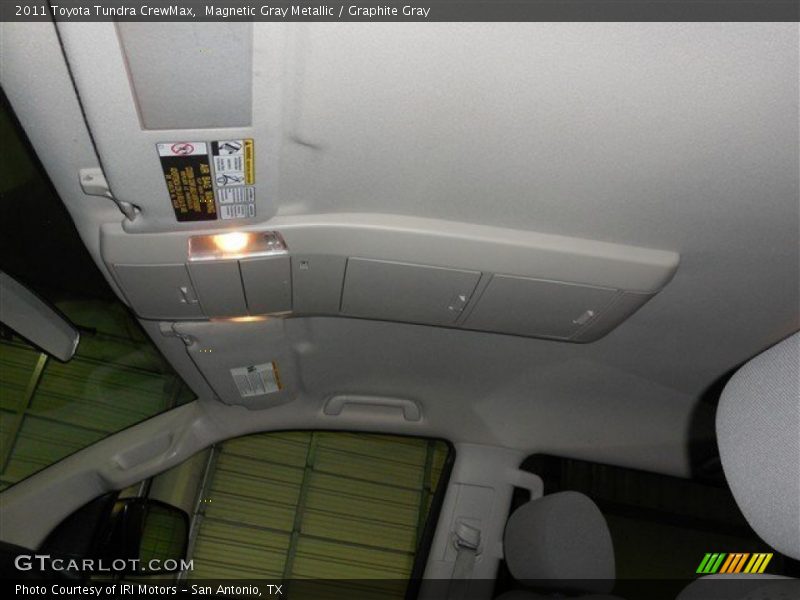 Magnetic Gray Metallic / Graphite Gray 2011 Toyota Tundra CrewMax