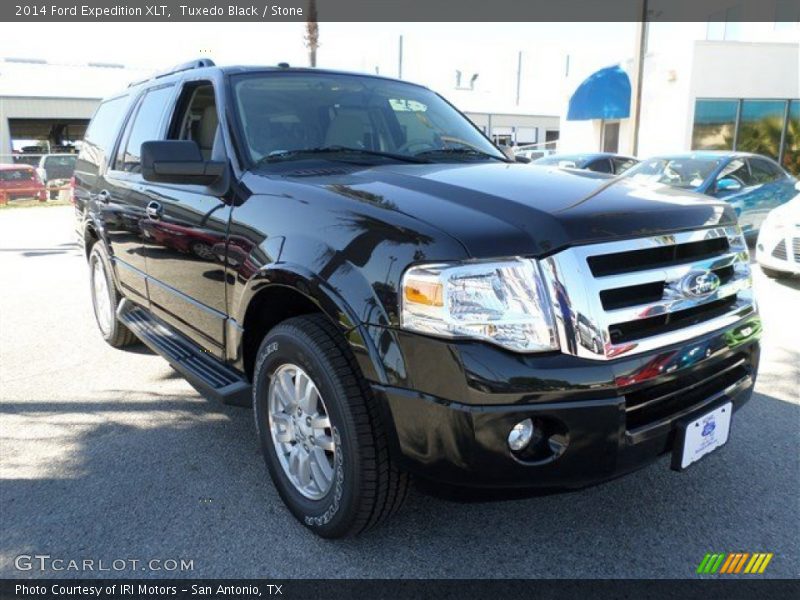 Tuxedo Black / Stone 2014 Ford Expedition XLT