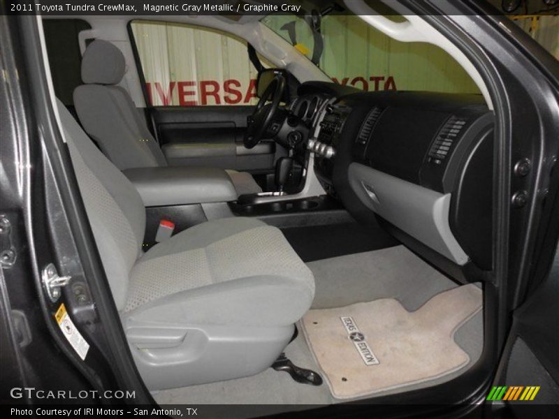 Magnetic Gray Metallic / Graphite Gray 2011 Toyota Tundra CrewMax