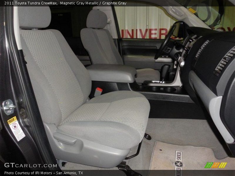 Magnetic Gray Metallic / Graphite Gray 2011 Toyota Tundra CrewMax