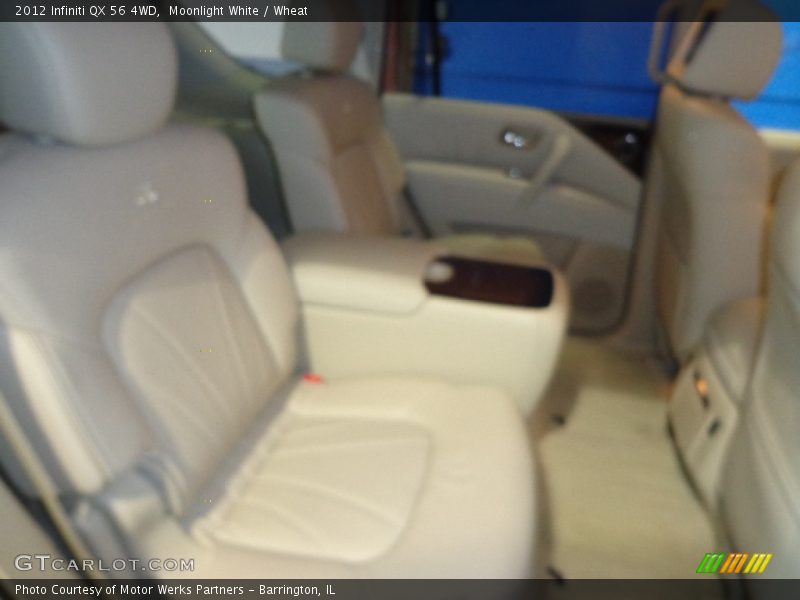 Moonlight White / Wheat 2012 Infiniti QX 56 4WD